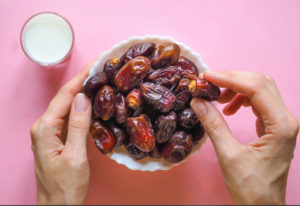 stock photo sweet food for ramadan milk and dates fruit 1080291482 300x206 - Dates With Milk( Easy Recipe and New Tips!)