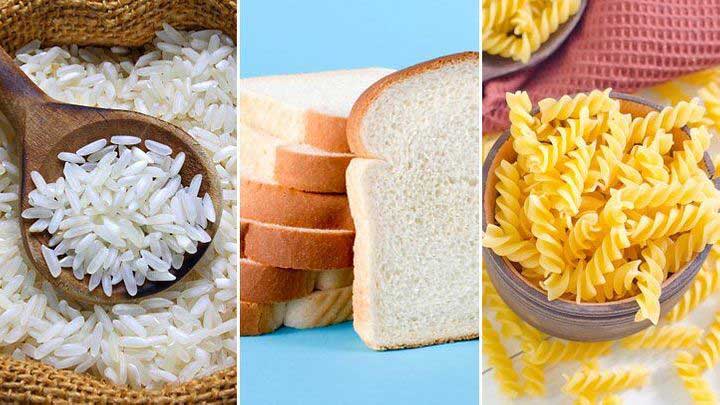 White Bread, Pasta, and Rice